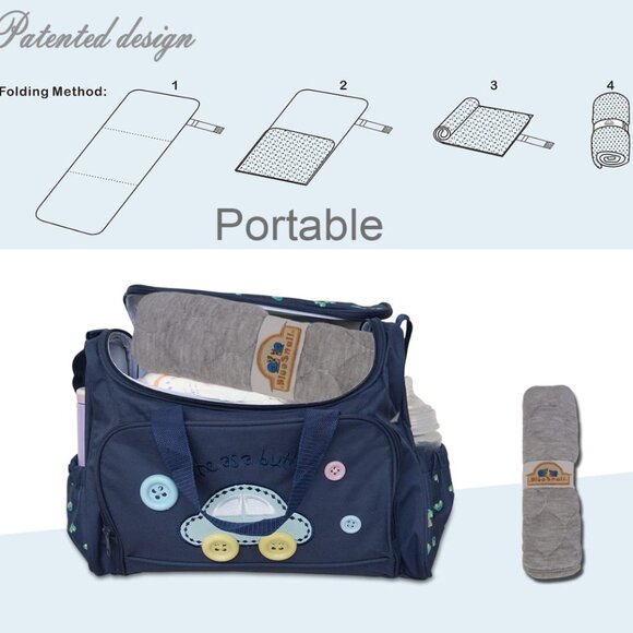 NWOT BlueSnail Quilted Thicker Waterproof Changing Pad Liners 3 Count - Picture 7 of 7